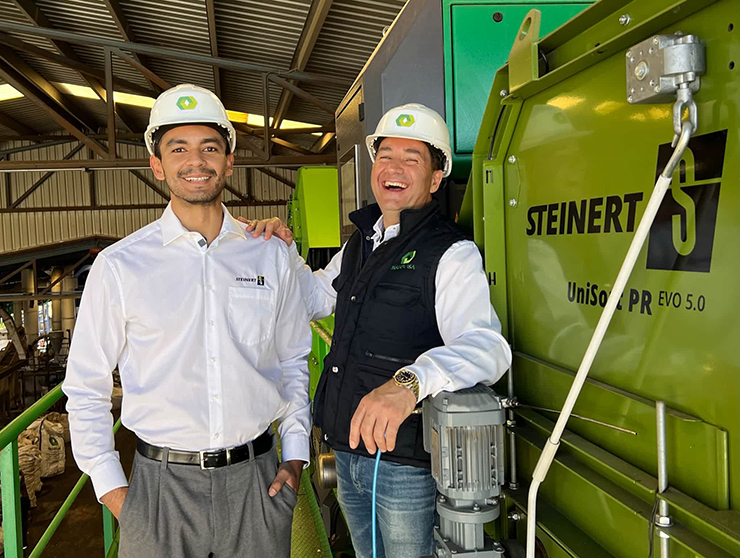 INSERPLASA afronta los desafíos actuales del reciclaje de plásticos con la avanzada tecnología de separación de STEINERT